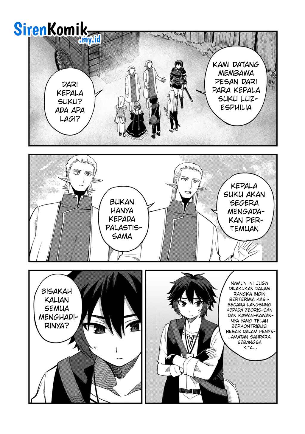 Dorei Shounin shika Sentakushi ga nai desu yo? ~Harem? Nani sore oishii no?~ Chapter 68 Bahasa Indonesia