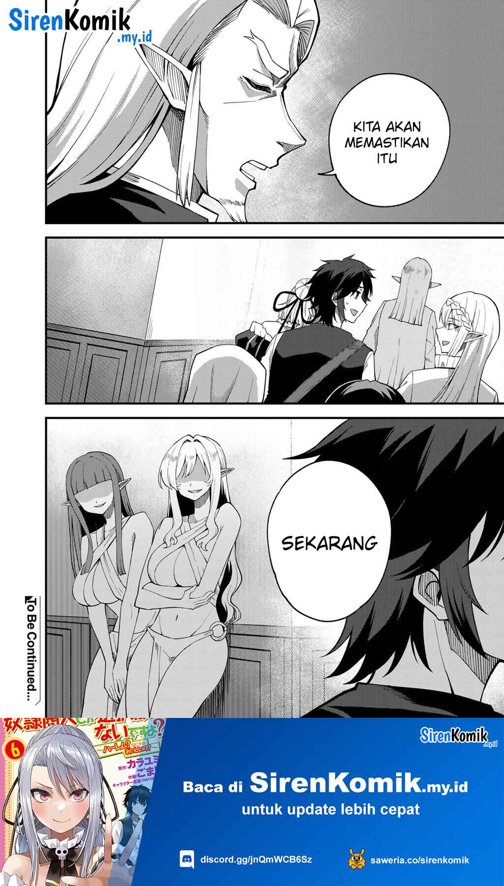 Dorei Shounin shika Sentakushi ga nai desu yo? ~Harem? Nani sore oishii no?~ Chapter 68 Bahasa Indonesia