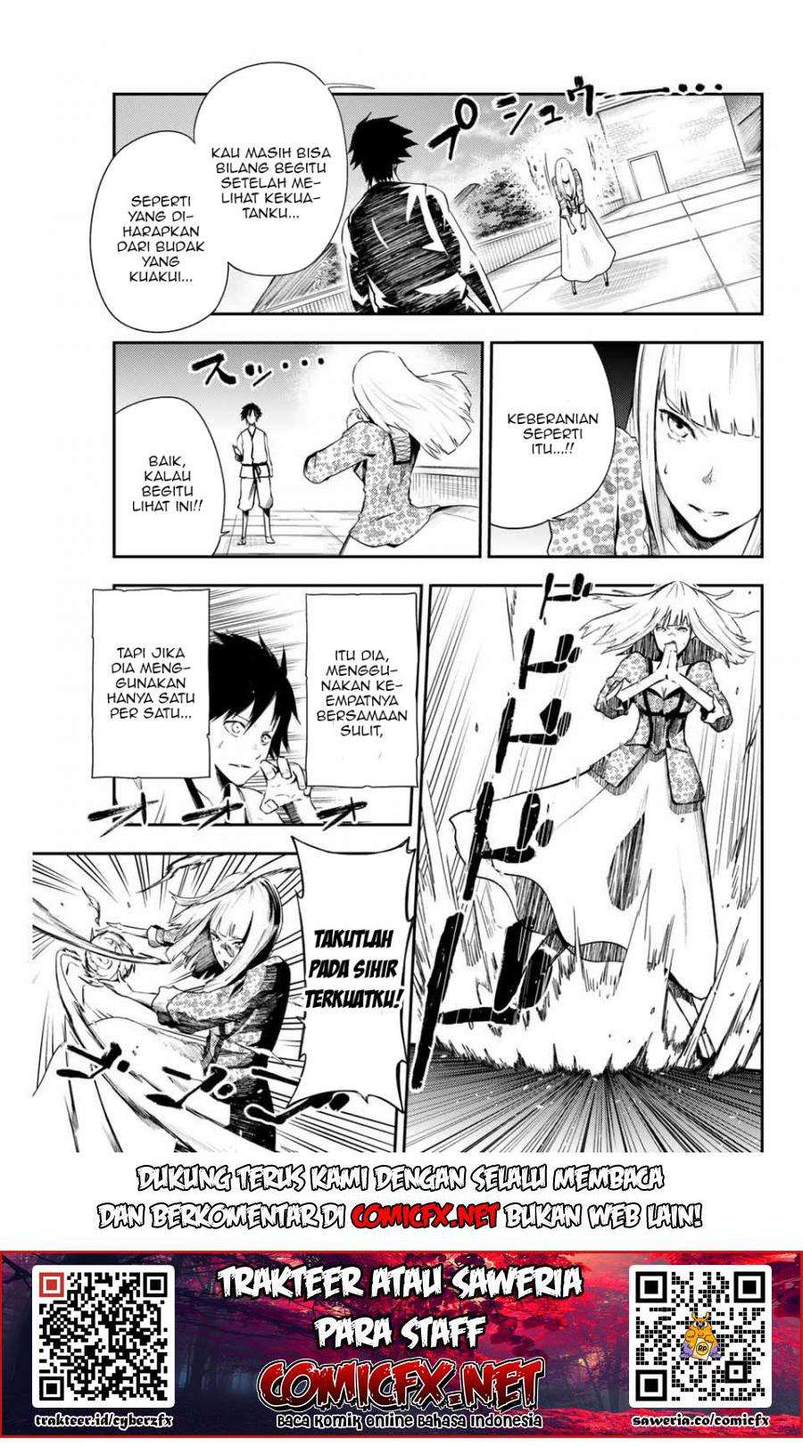 Dorei Tensei: Sono Dorei, Saikyou no Moto Ouji ni Tsuki Chapter 03.2 Bahasa Indonesia