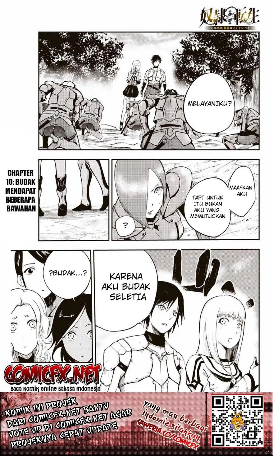 Dorei Tensei: Sono Dorei, Saikyou no Moto Ouji ni Tsuki chapter 10