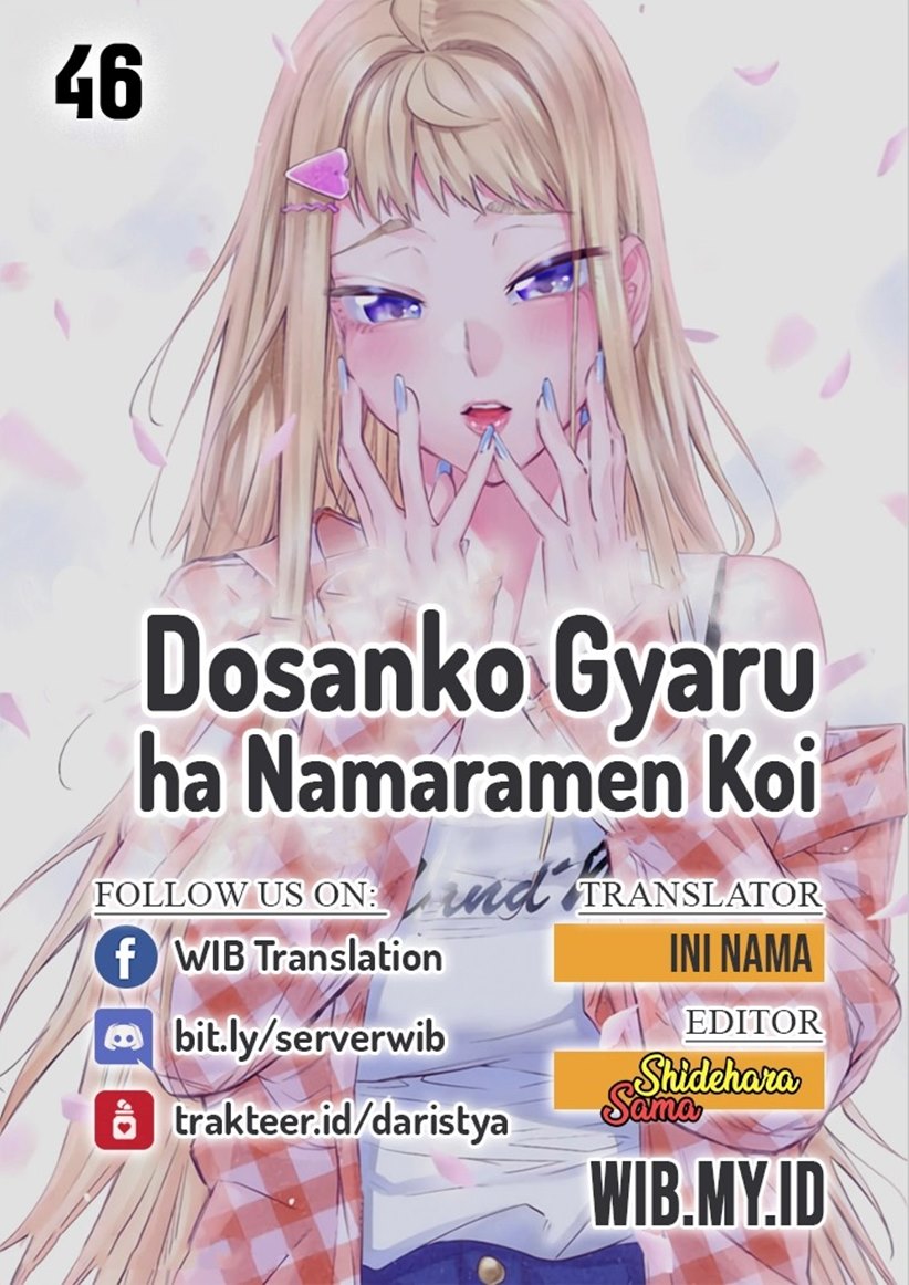 Dosanko Gyaru Is Mega Cute Chapter 46 Bahasa Indonesia