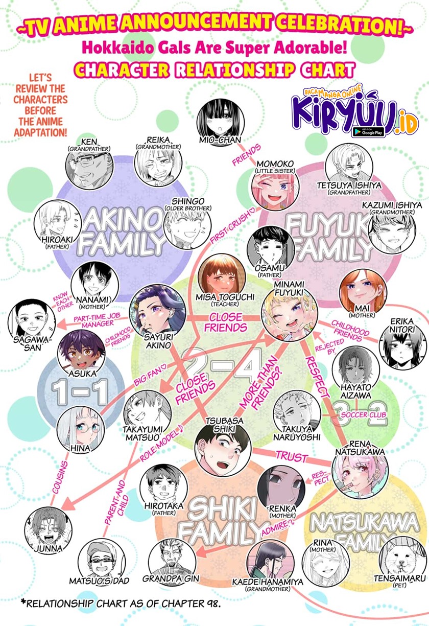 Dosanko Gyaru Is Mega Cute Chapter 98 Bahasa Indonesia