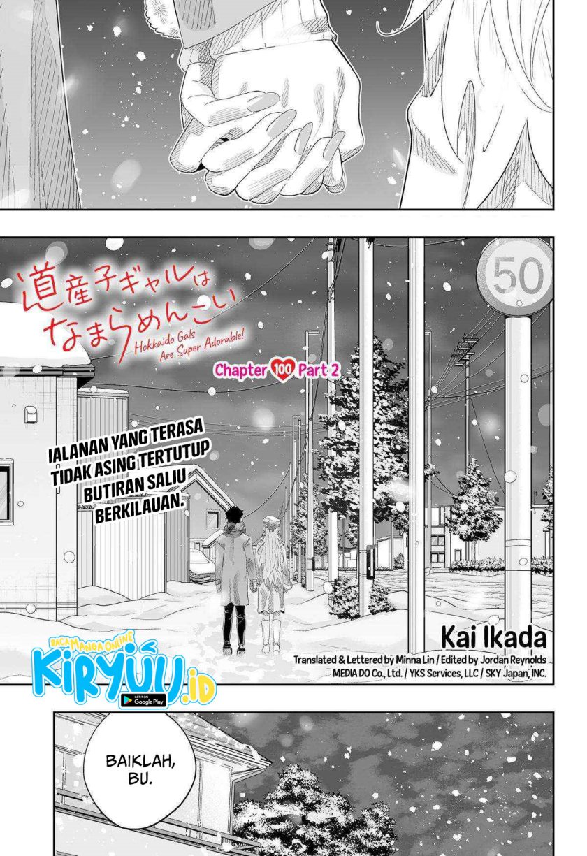 Dosanko Gyaru Is Mega Cute Chapter 100.2 Bahasa Indonesia