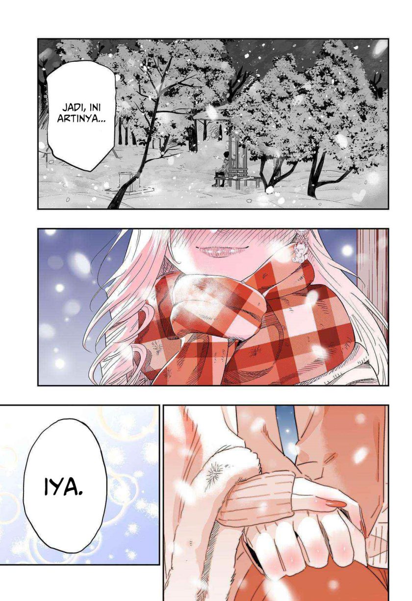 Dosanko Gyaru Is Mega Cute Chapter 100.2 Bahasa Indonesia