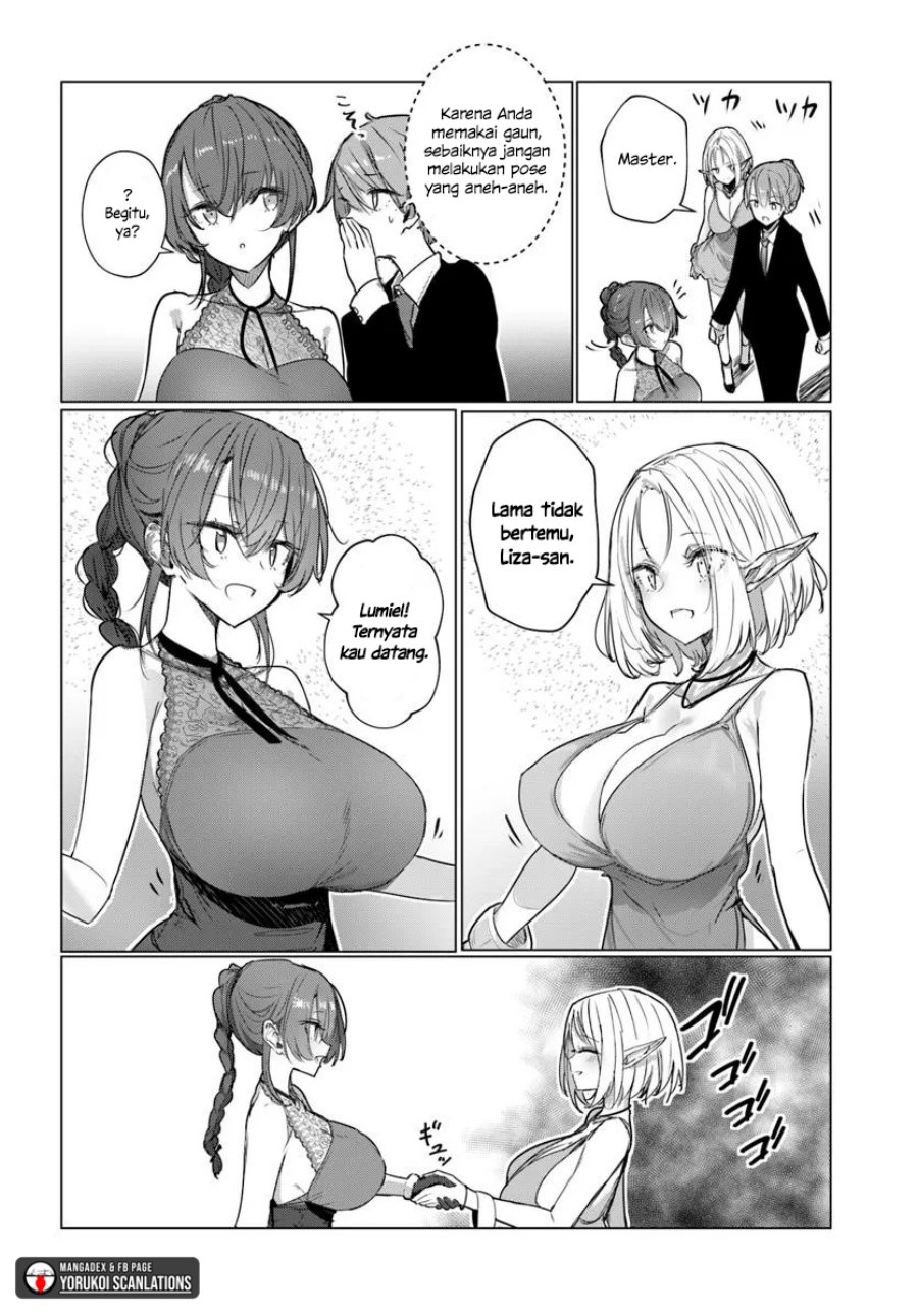 Doukyo Shiteiru Kensei no Onna Shishou ga Kawaisugite Mainichi Shiawase Desu Chapter 08 Bahasa Indonesia