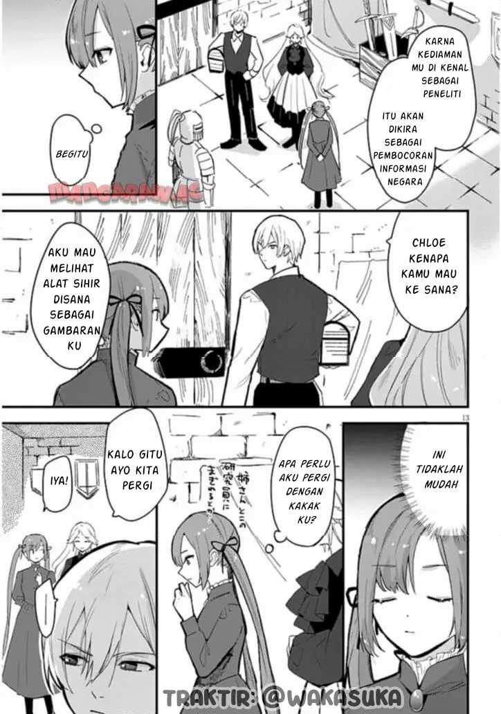 Doumo Zense de Satsuriku no Madougu wo Tsukutteita Shishaku Reijou desu Chapter 02 Bahasa Indonesia