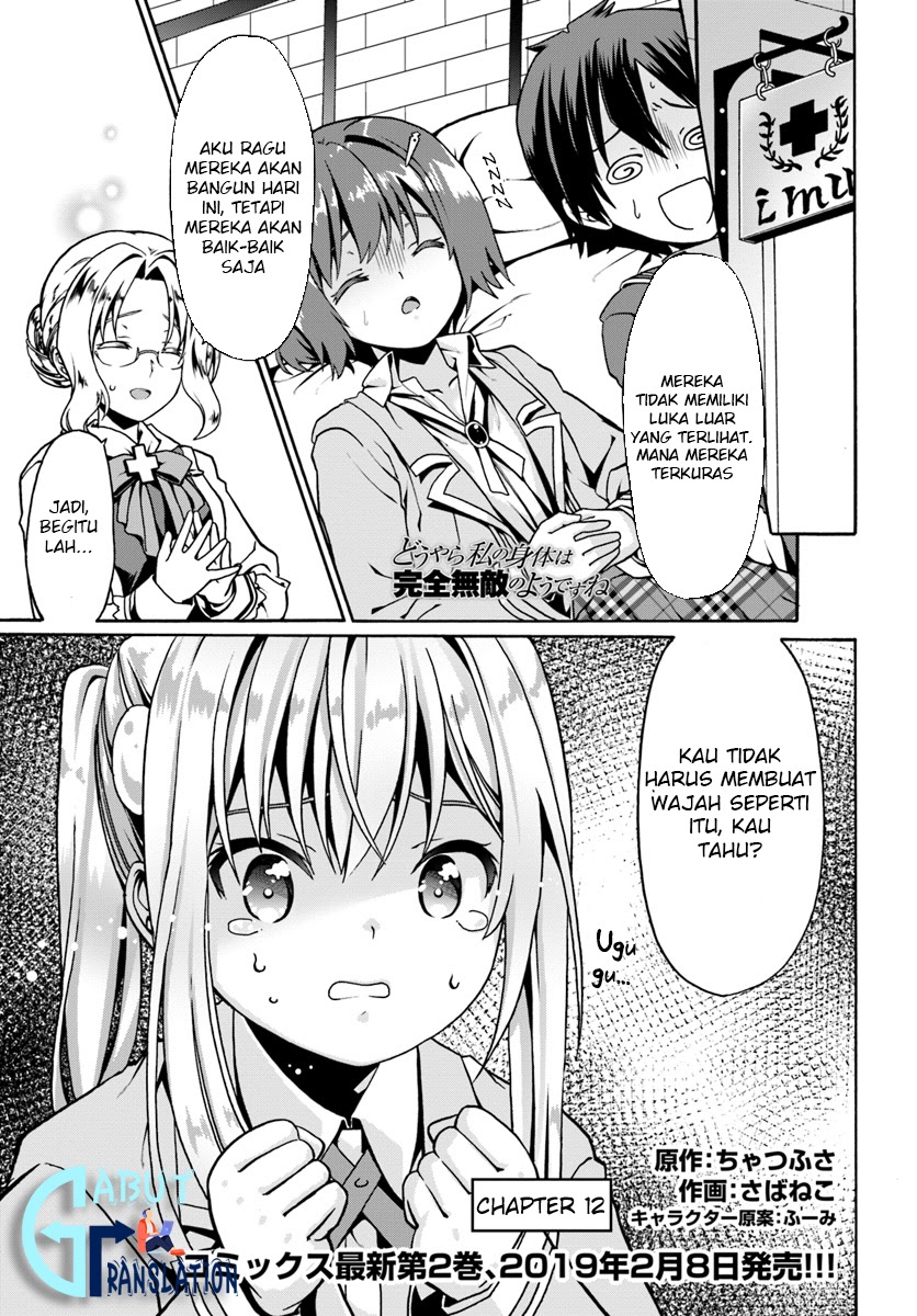 Douyara Watashi No Karada Wa Kanzen Muteki No You Desu Ne Chapter 12 Bahasa Indonesia