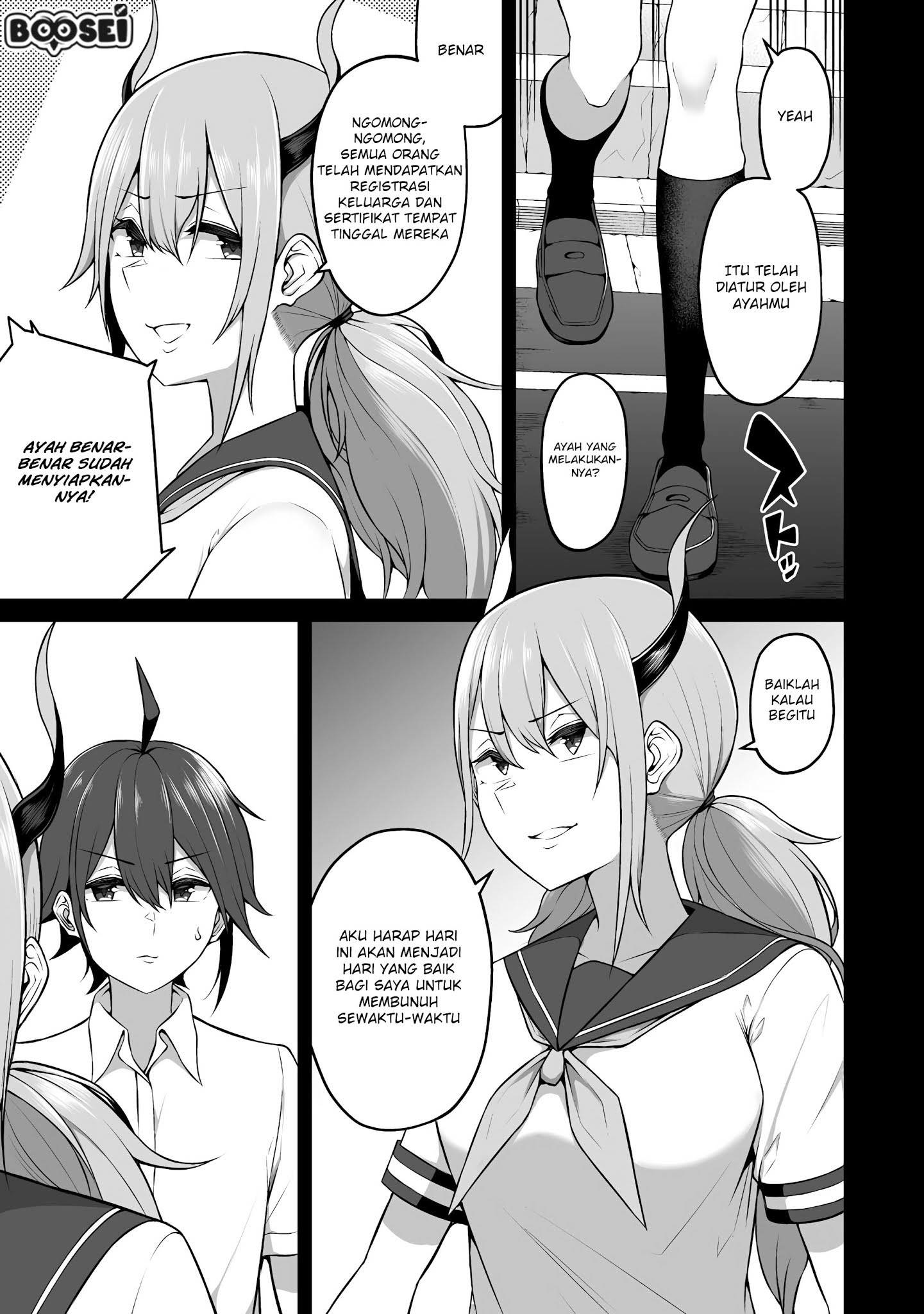 Douyara Boku no Hanayome wa Onna Kishidan na you de. Chapter 04 Bahasa Indonesia