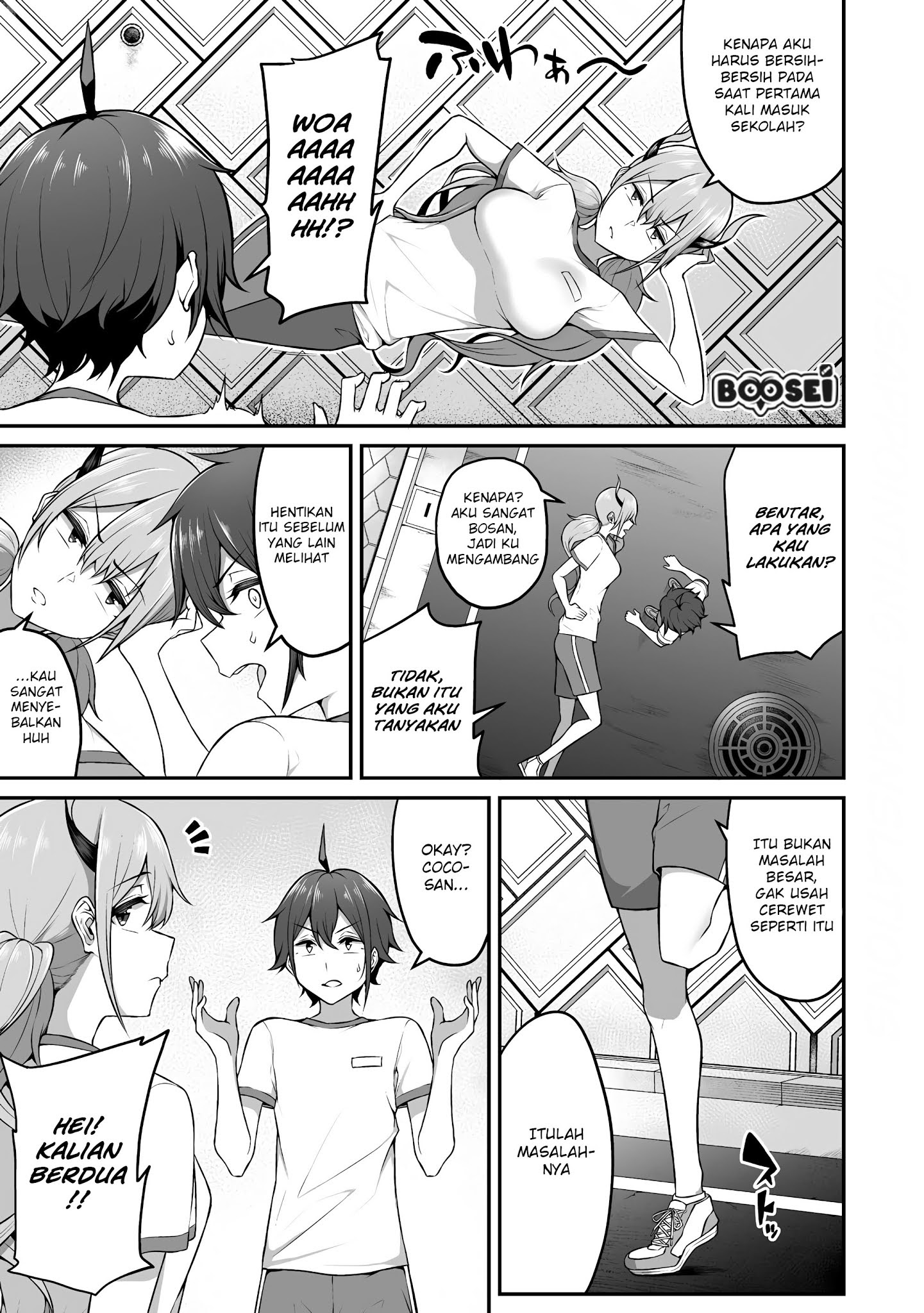 Douyara Boku no Hanayome wa Onna Kishidan na you de. Chapter 04 Bahasa Indonesia