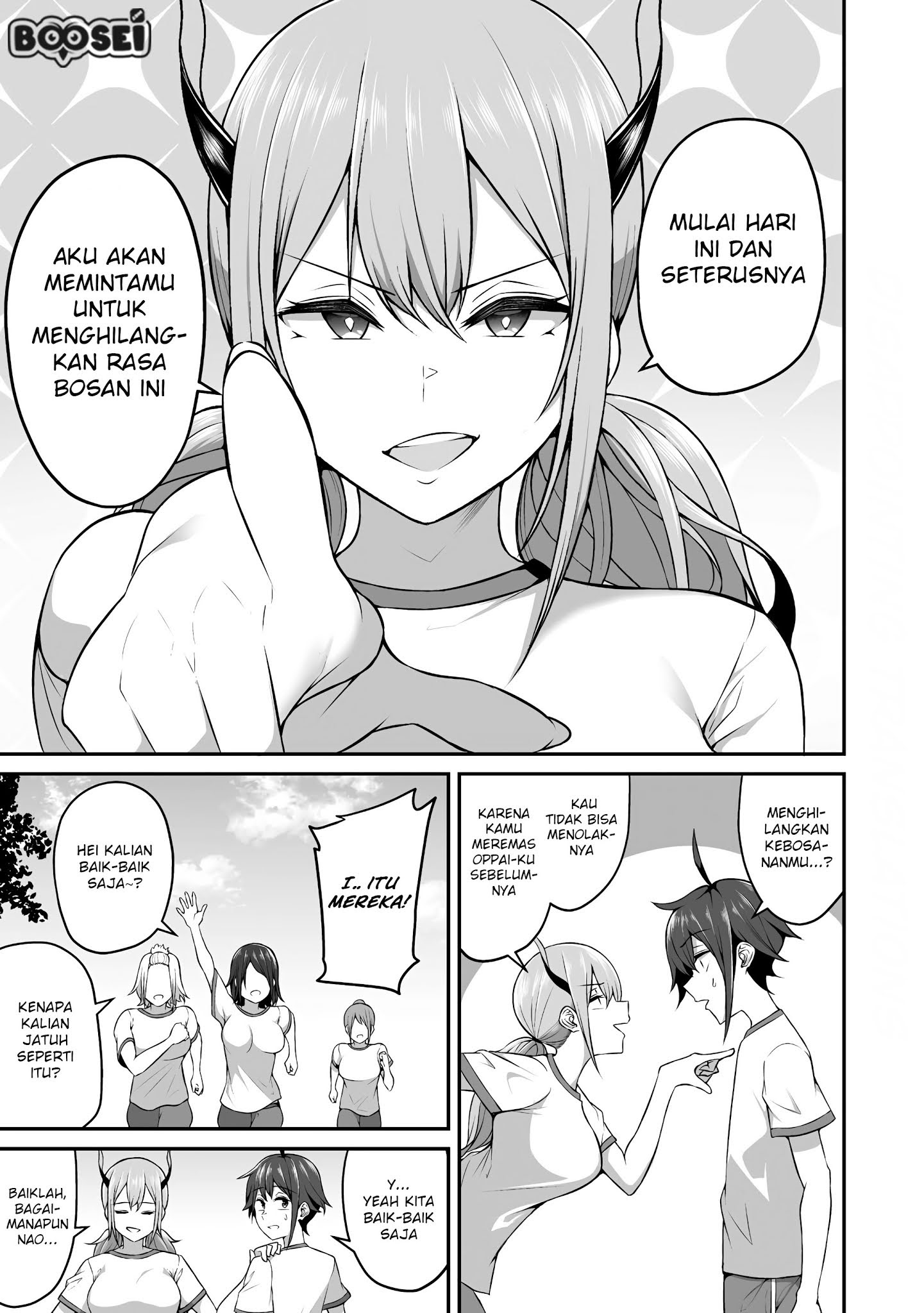 Douyara Boku no Hanayome wa Onna Kishidan na you de. Chapter 04 Bahasa Indonesia