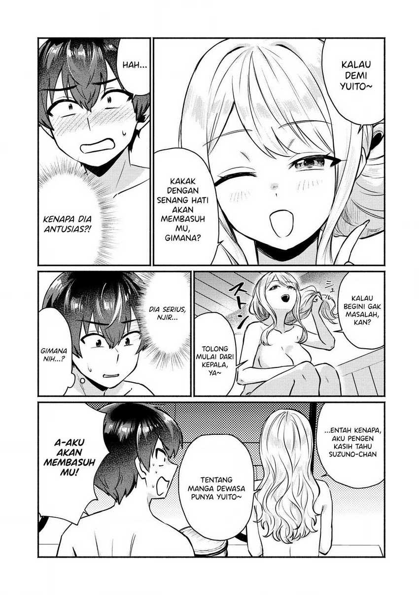 Douyara Ore wa Imadoki Gal na Toshiue Osananajimi kara Gekiomo Kanjou wo Mukerareteiru Rashii Chapter 04 Bahasa Indonesia