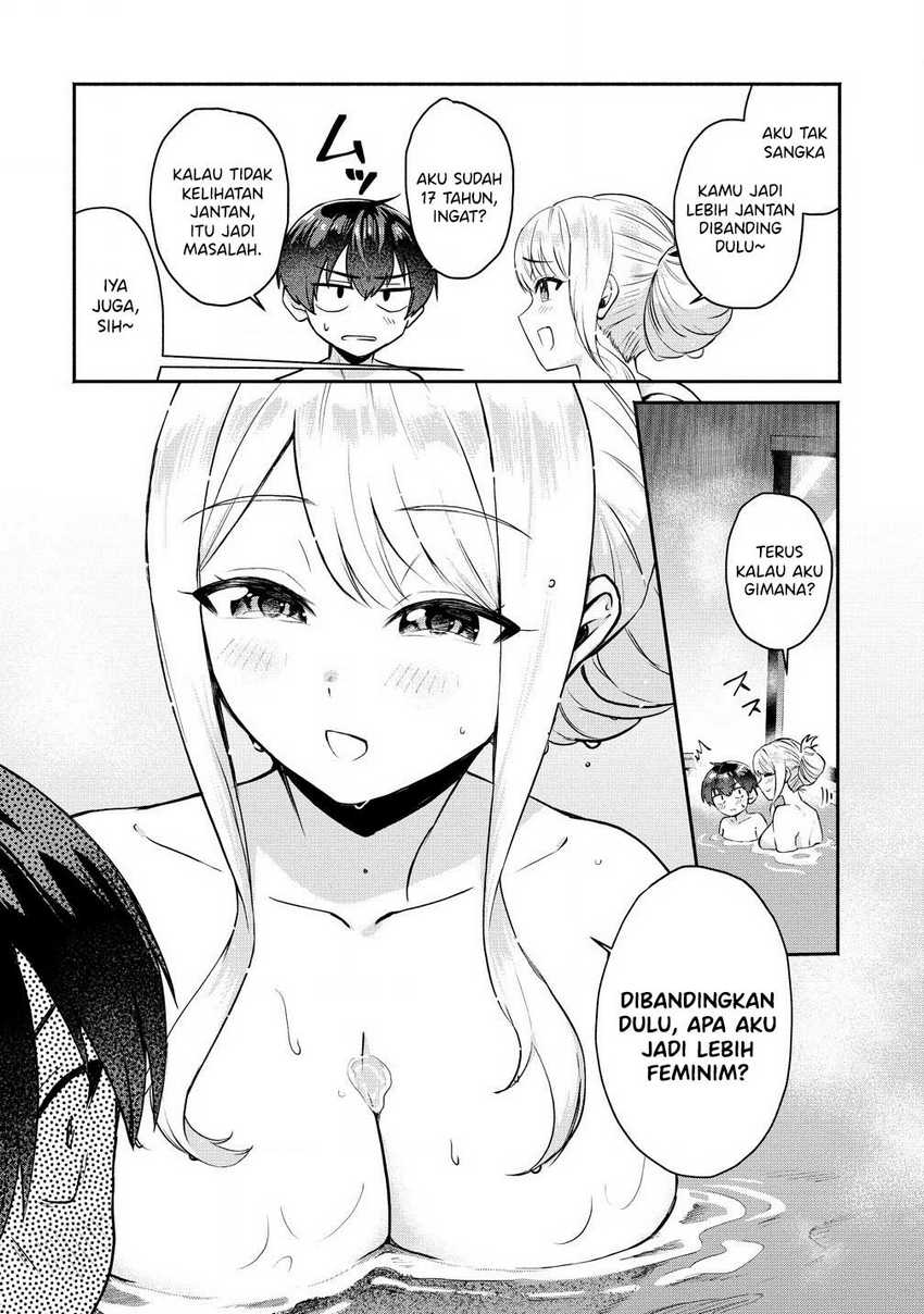 Douyara Ore wa Imadoki Gal na Toshiue Osananajimi kara Gekiomo Kanjou wo Mukerareteiru Rashii Chapter 04 Bahasa Indonesia