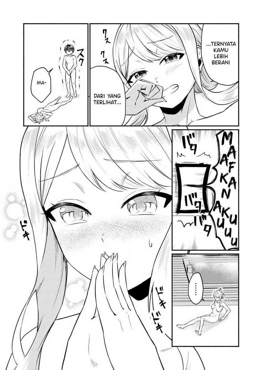 Douyara Ore wa Imadoki Gal na Toshiue Osananajimi kara Gekiomo Kanjou wo Mukerareteiru Rashii Chapter 04 Bahasa Indonesia
