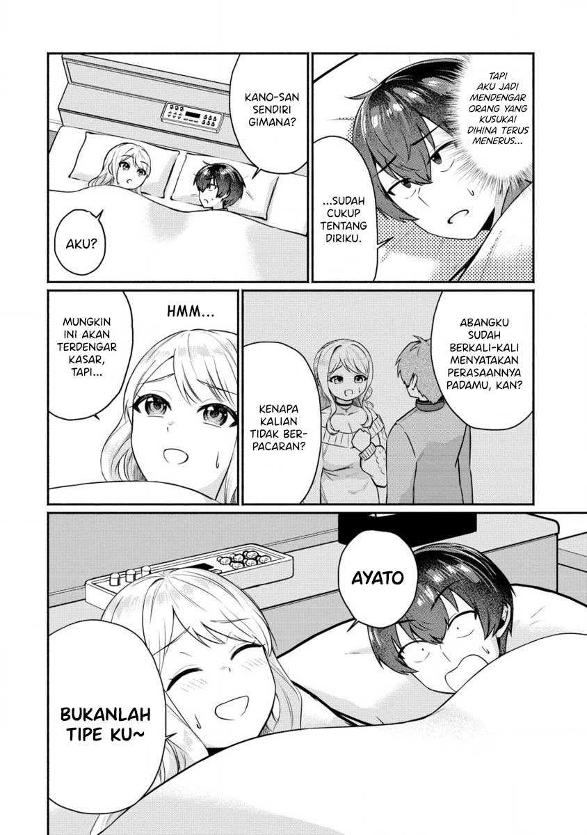 Douyara Ore wa Imadoki Gal na Toshiue Osananajimi kara Gekiomo Kanjou wo Mukerareteiru Rashii Chapter 04 Bahasa Indonesia