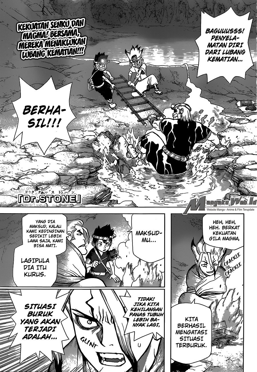Dr. Stone Chapter 56 Bahasa Indonesia