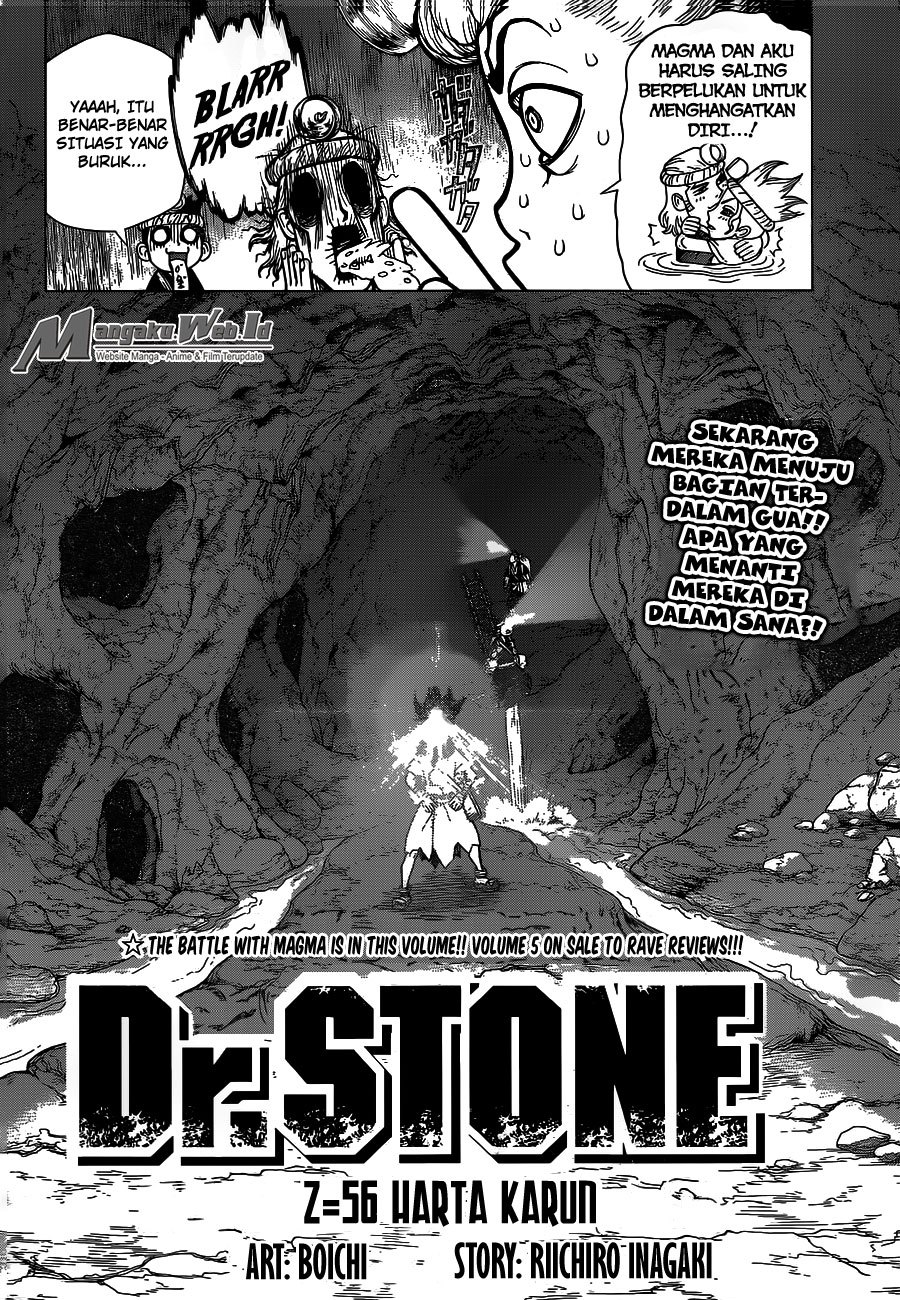 Dr. Stone Chapter 56 Bahasa Indonesia