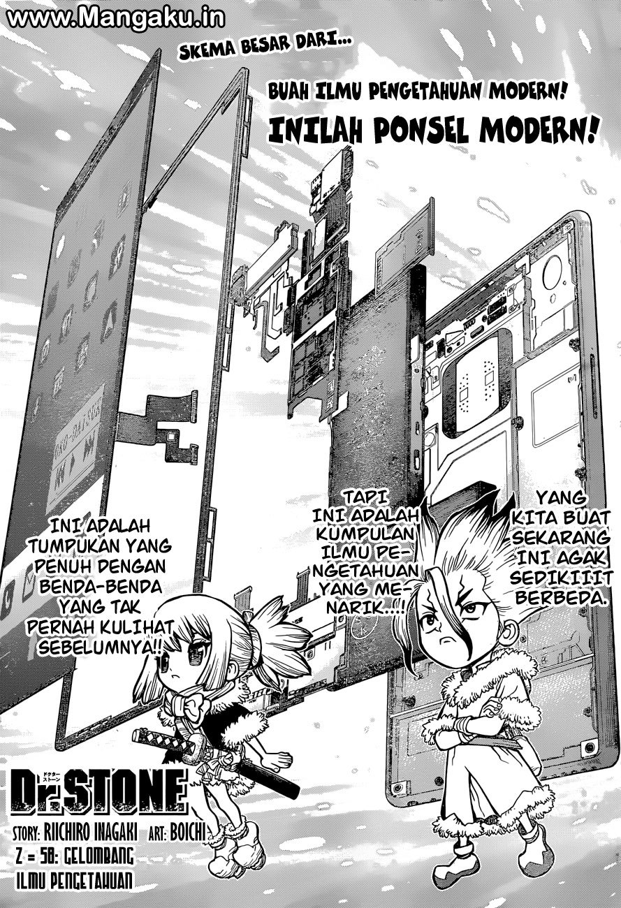 Dilarang COPAS - situs resmi www.mangacanblog.com - Komik dr stone 058 - chapter 58 59 Indonesia dr stone 058 - chapter 58 Terbaru 1|Baca Manga Komik Indonesia|Mangacan