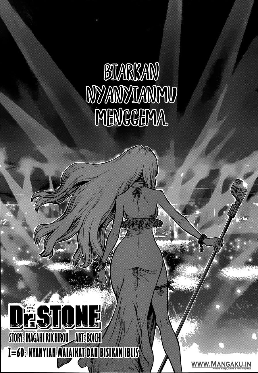 Dr. Stone Chapter 60 Bahasa Indonesia
