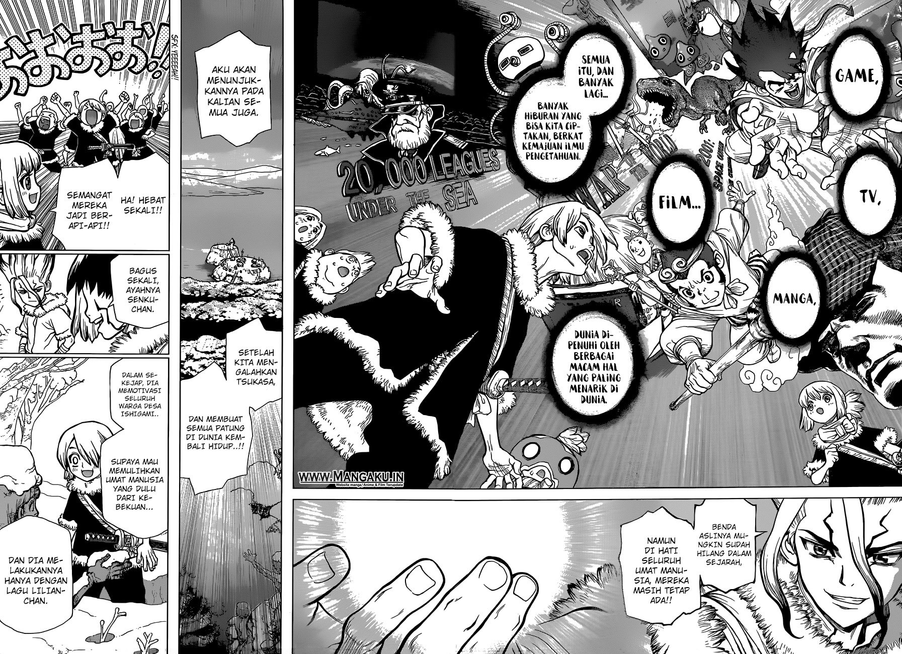 Dr. Stone Chapter 60 Bahasa Indonesia