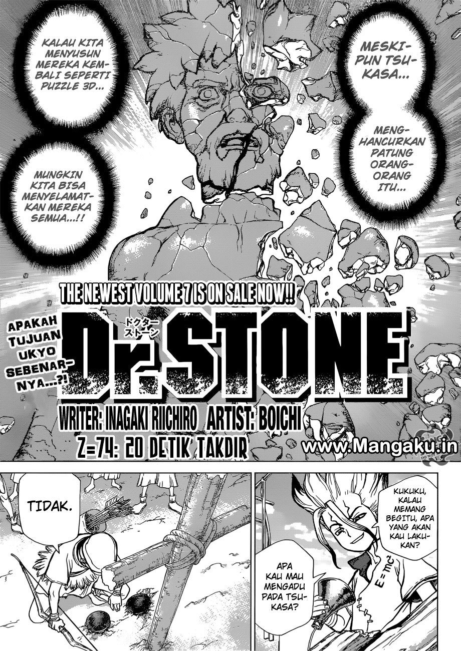 Dilarang COPAS - situs resmi www.mangacanblog.com - Komik dr stone 074 - chapter 74 75 Indonesia dr stone 074 - chapter 74 Terbaru 1|Baca Manga Komik Indonesia|Mangacan