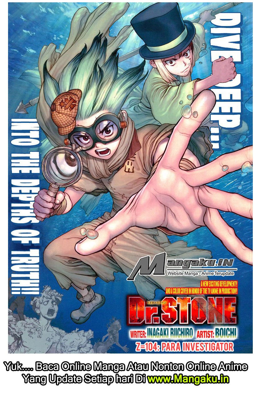 Dilarang COPAS - situs resmi www.mangacanblog.com - Komik dr stone 104 - chapter 104 105 Indonesia dr stone 104 - chapter 104 Terbaru 1|Baca Manga Komik Indonesia|Mangacan