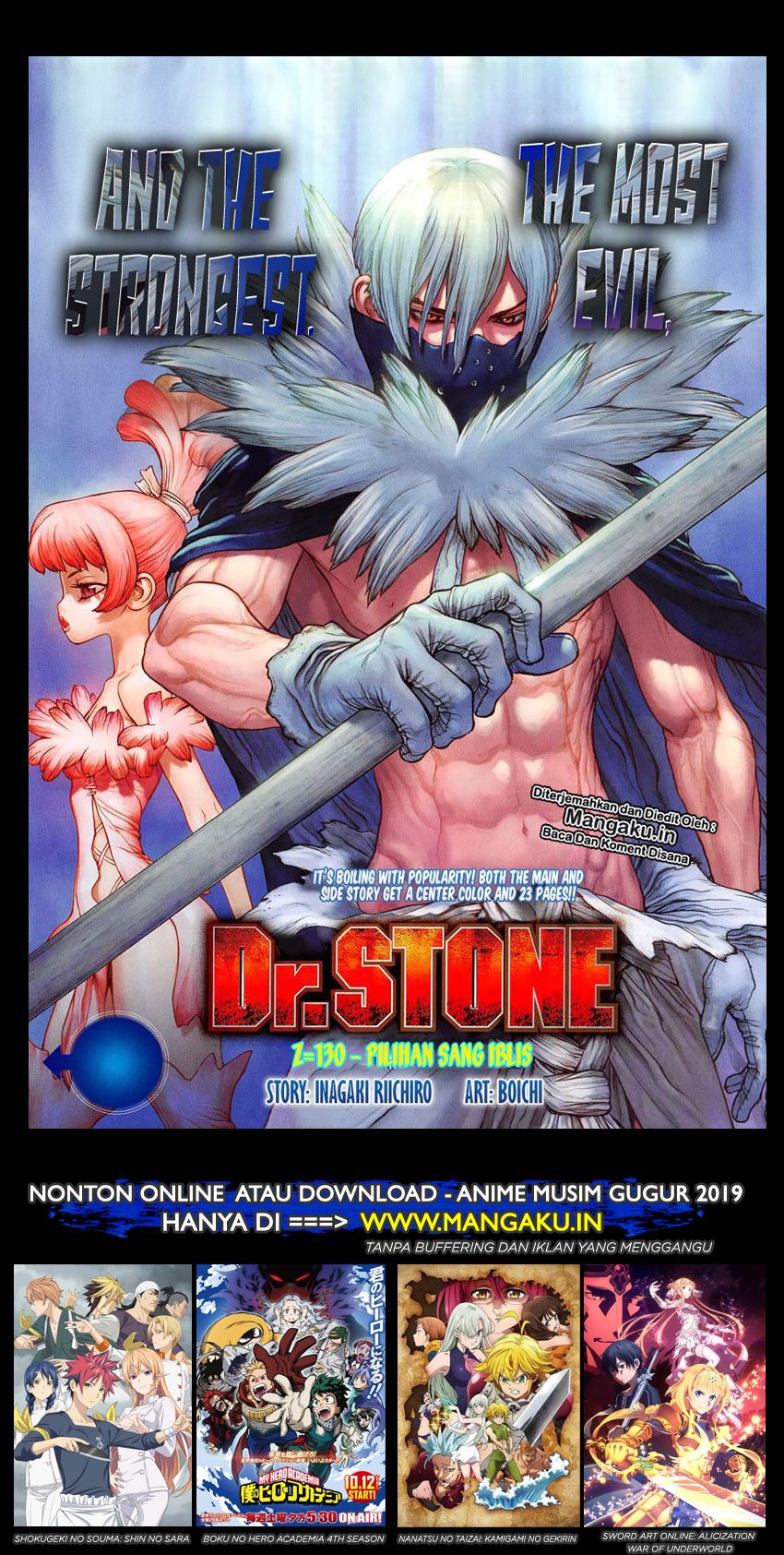 Dilarang COPAS - situs resmi www.mangacanblog.com - Komik dr stone 130 - chapter 130 131 Indonesia dr stone 130 - chapter 130 Terbaru 1|Baca Manga Komik Indonesia|Mangacan