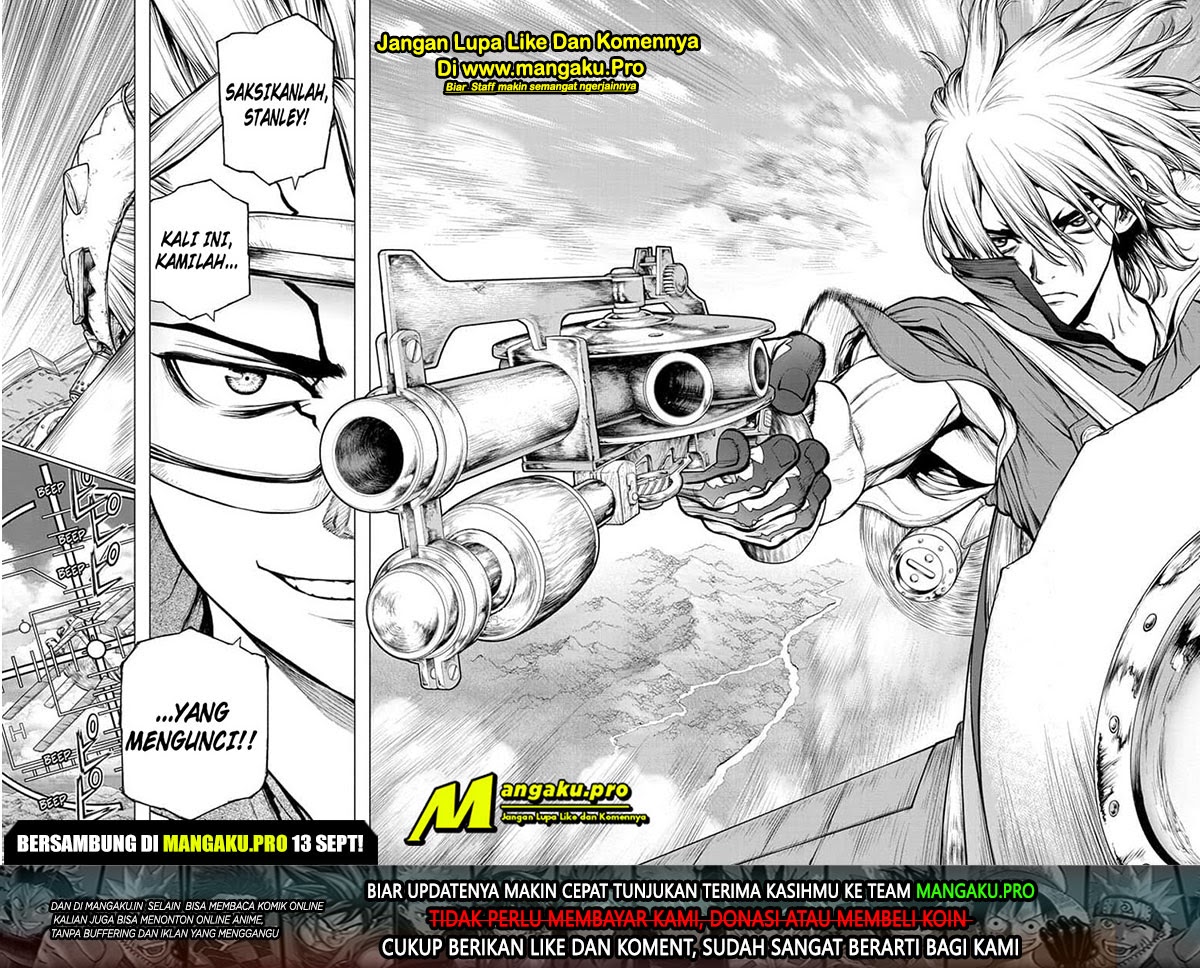 Dr. Stone Chapter 164 Bahasa Indonesia