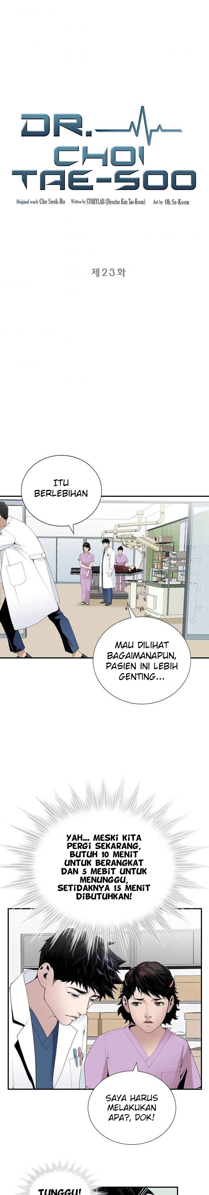 Dr. Choi Tae-Soo Chapter 23 Bahasa Indonesia
