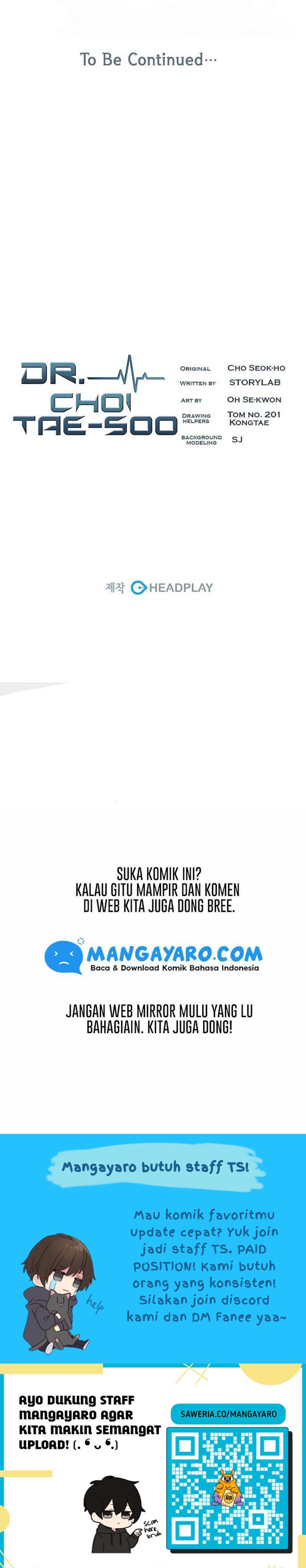 Dr. Choi Tae-Soo Chapter 27 Bahasa Indonesia