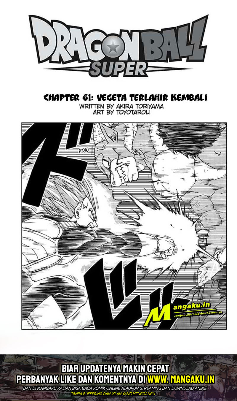 Dragon Ball Super Chapter 61.1 Bahasa Indonesia