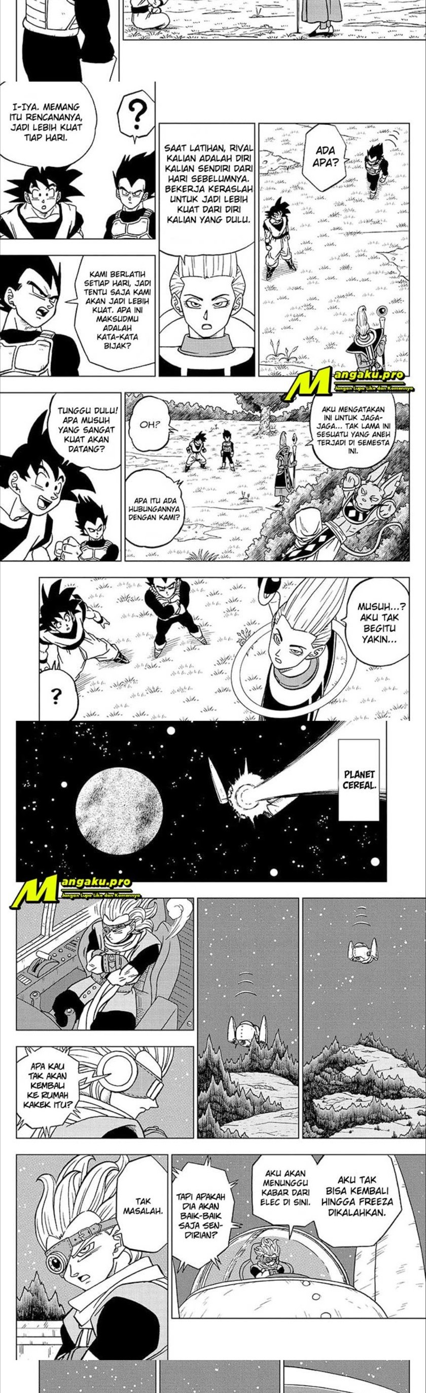 Dragon Ball Super Chapter 71.1 Bahasa Indonesia