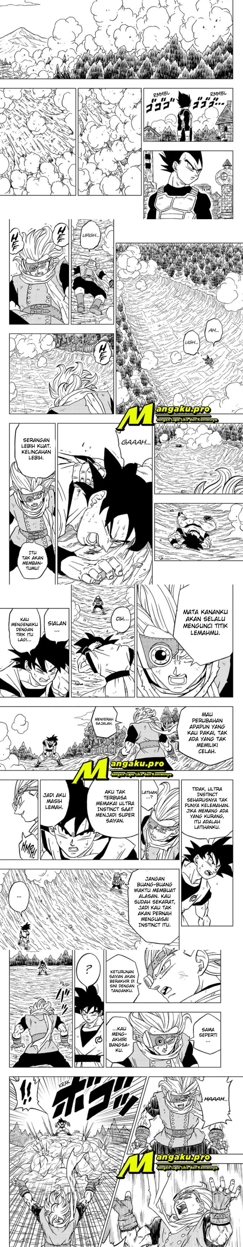 Dragon Ball Super Chapter 73.1 Bahasa Indonesia