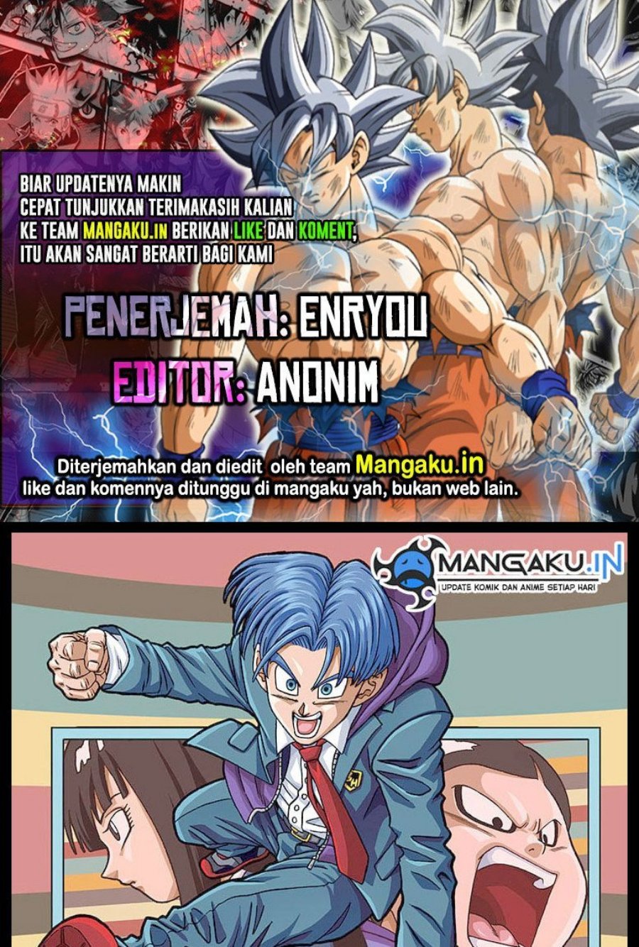 Dragon Ball Super Chapter 90.1 Bahasa Indonesia
