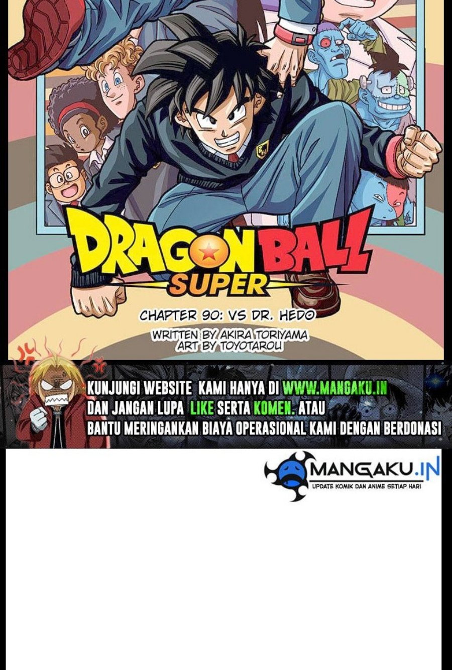 Dragon Ball Super Chapter 90.1 Bahasa Indonesia