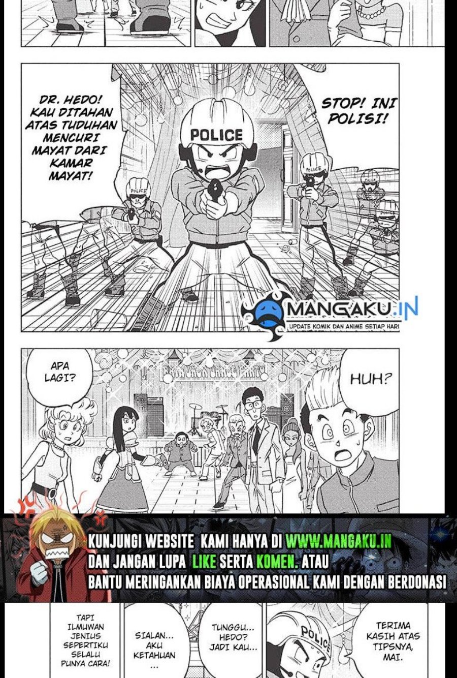 Dragon Ball Super Chapter 90.1 Bahasa Indonesia