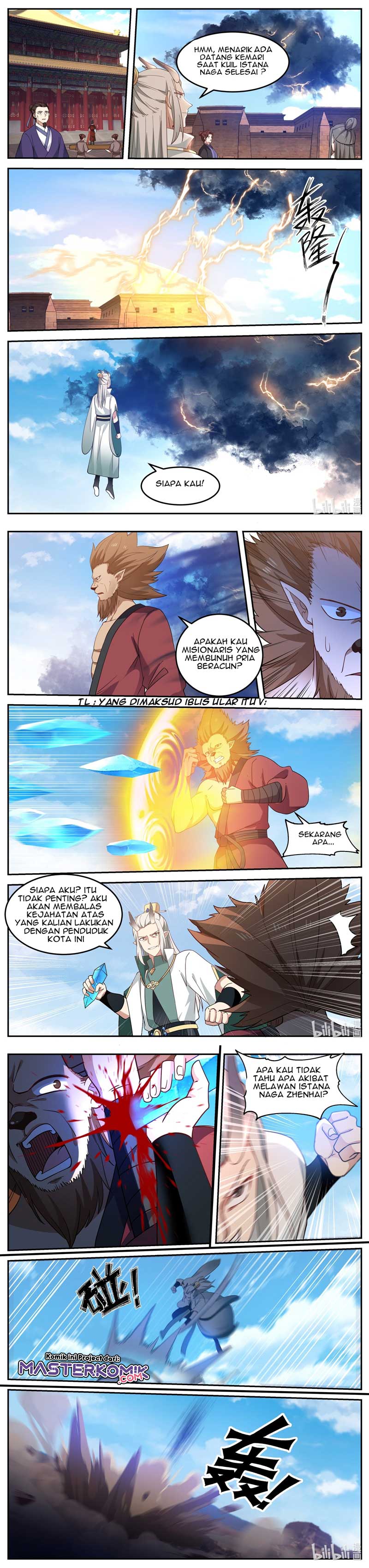 Dragon Throne Chapter 51 Bahasa Indonesia