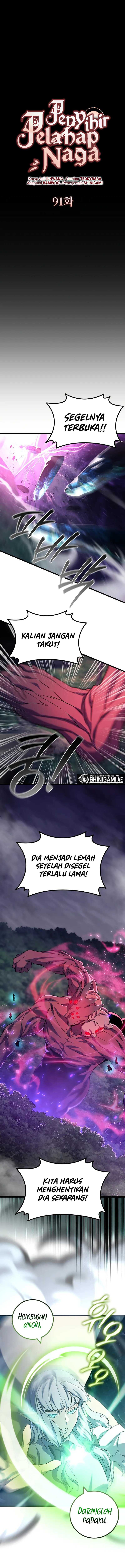 Dragon-Devouring Mage Chapter 91 Bahasa Indonesia