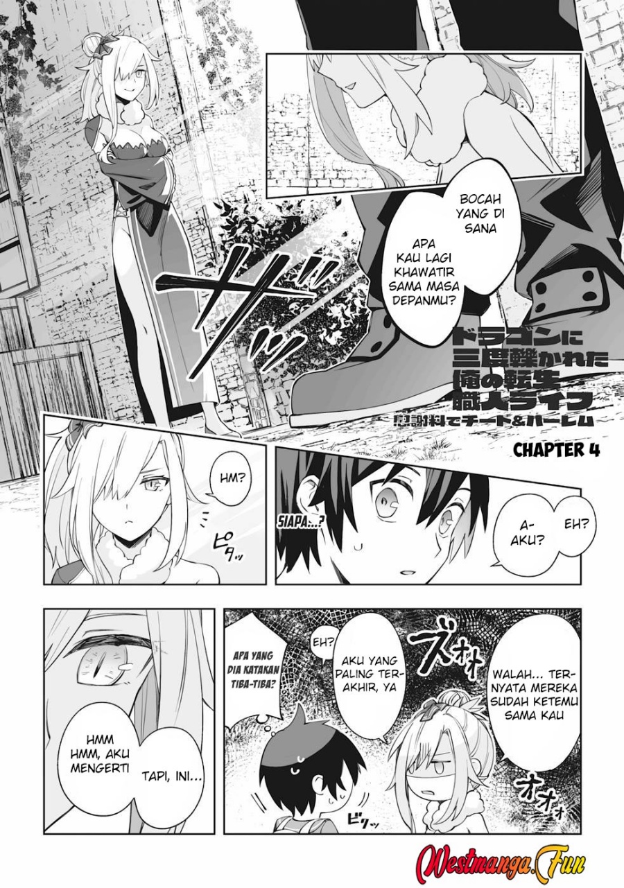 Dragon ni Sando Hikareta Ore no Tensei Shokunin Life chapter 4