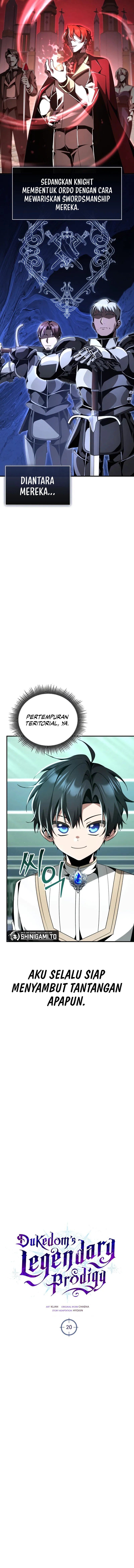 Dukedome’s Legendary Prodigy Chapter 20 Bahasa Indonesia
