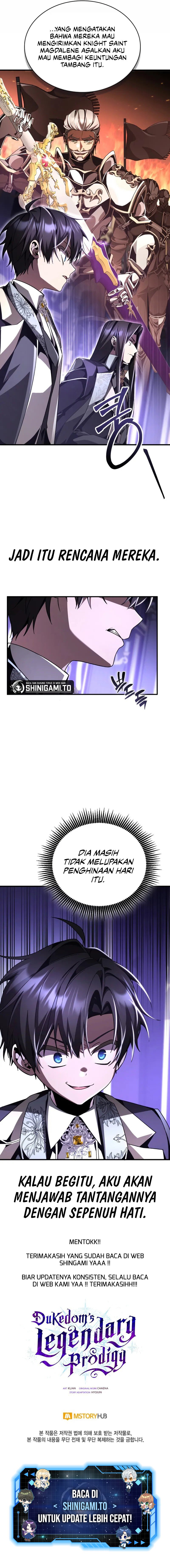 Dukedome’s Legendary Prodigy Chapter 20 Bahasa Indonesia