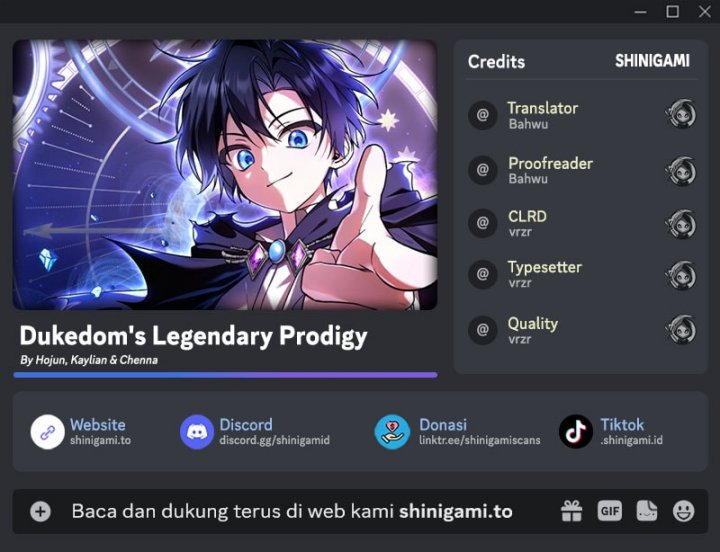 Dukedome’s Legendary Prodigy Chapter 23 Bahasa Indonesia