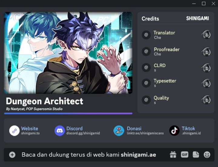 Dungeon Architect Chapter 32 Bahasa Indonesia