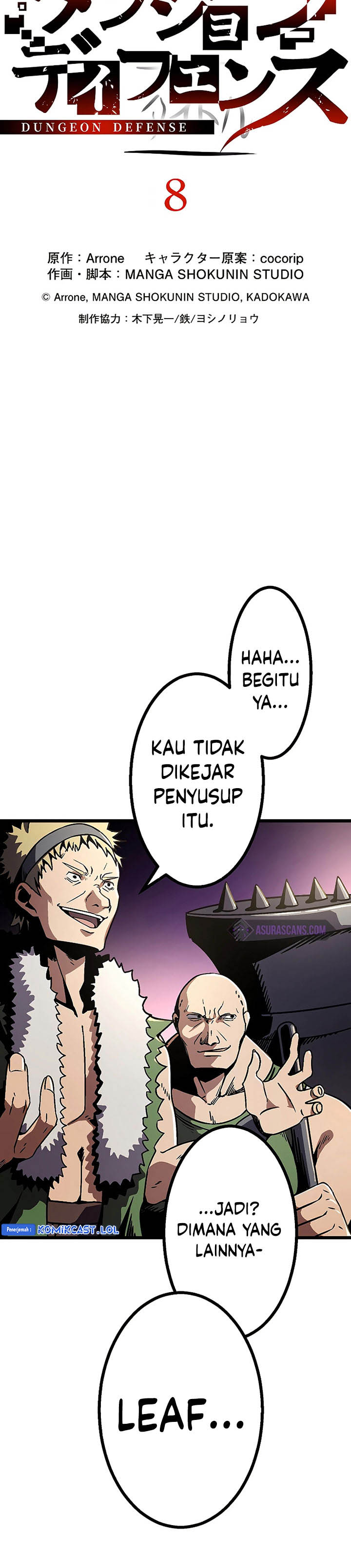 Dungeon Defense chapter 8