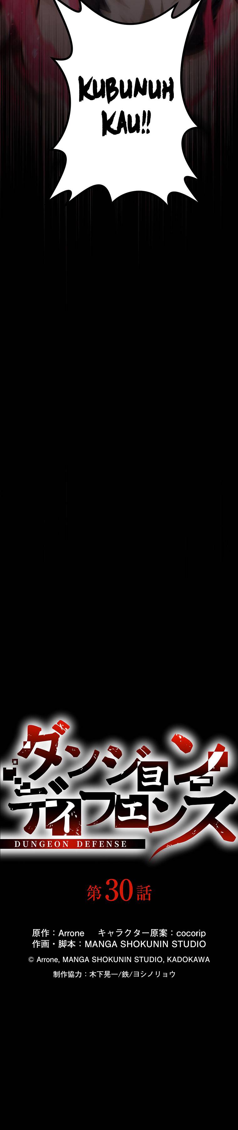 Dungeon Defense Chapter 30 Bahasa Indonesia