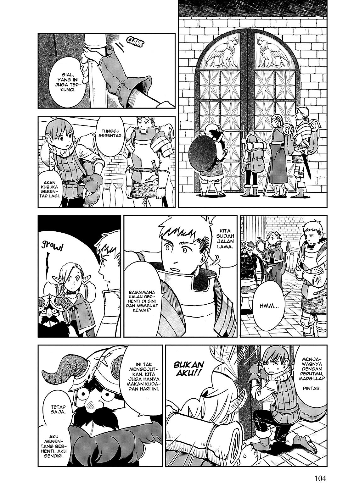 Dungeon Meshi Chapter 12 Bahasa Indonesia