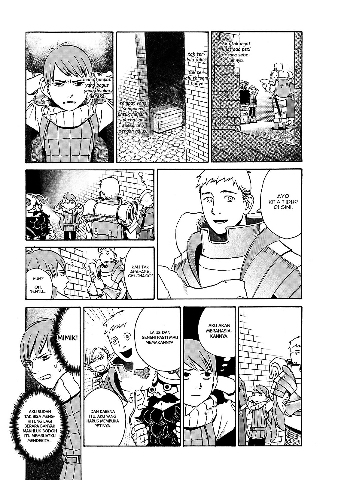 Dungeon Meshi Chapter 13 Bahasa Indonesia