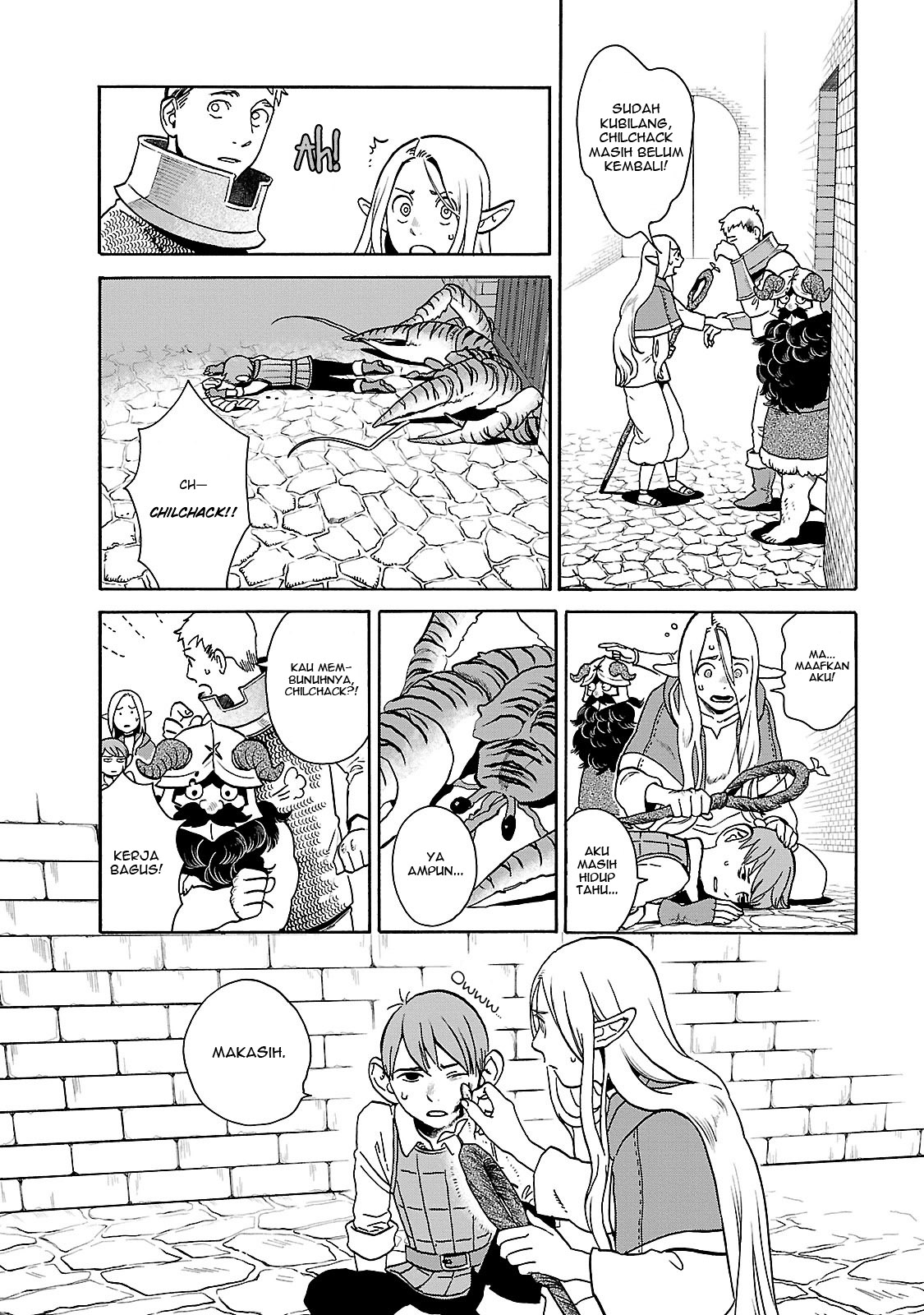 Dungeon Meshi Chapter 13 Bahasa Indonesia