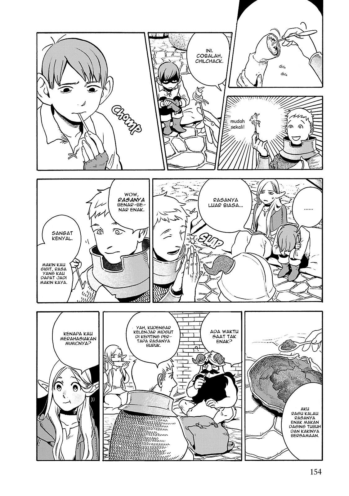 Dungeon Meshi Chapter 13 Bahasa Indonesia