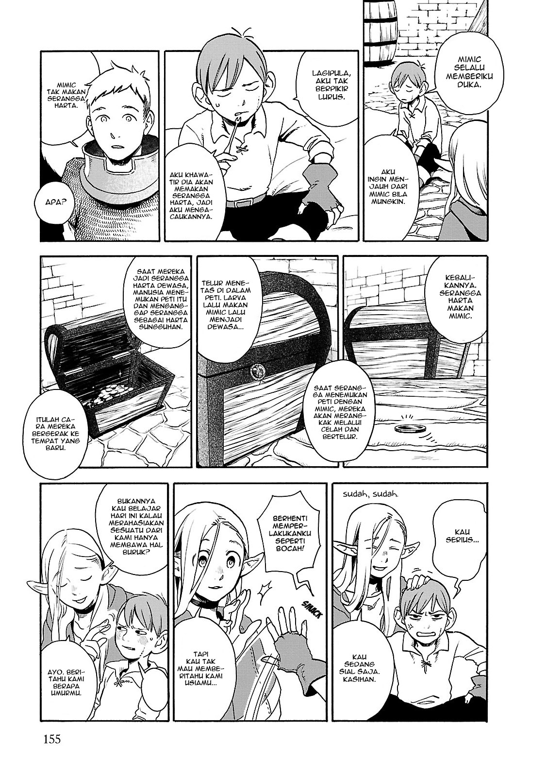 Dungeon Meshi Chapter 13 Bahasa Indonesia