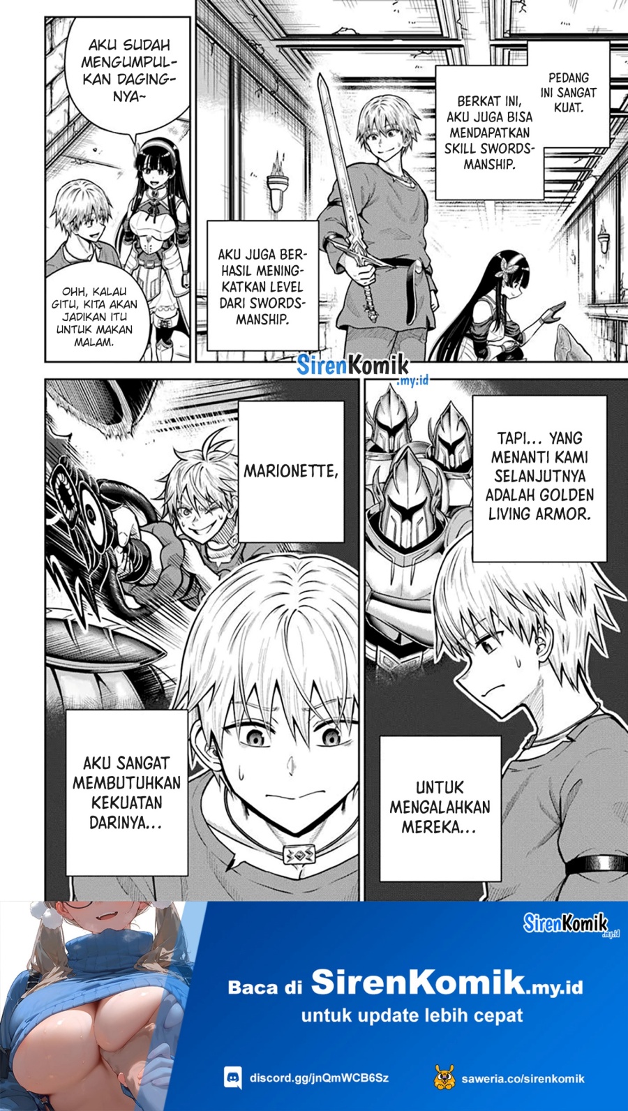 Dungeon ni Hisomu Yandere na Kanojo ni Ore wa Nando mo Korosareru chapter 23
